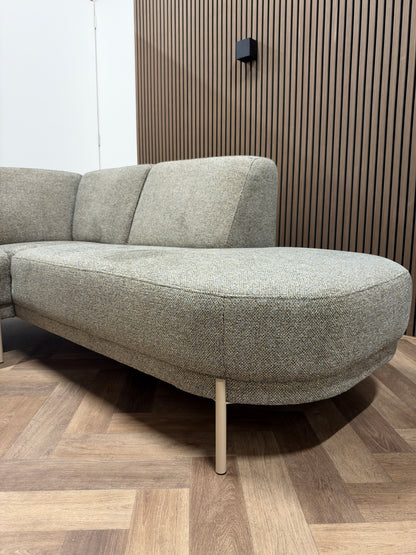 Showroom model hoekbank Axel 271x223 cm