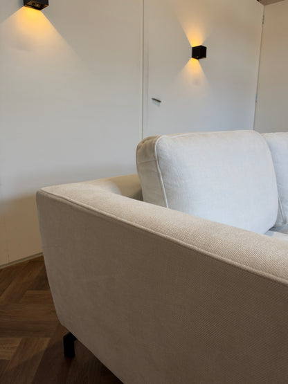 Witte hoekbank 290x184cm