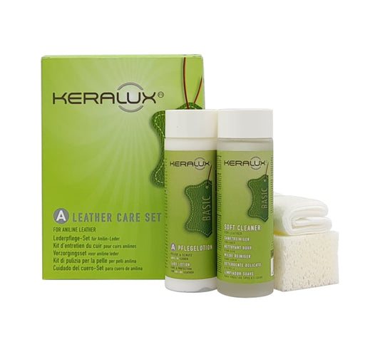 Keralux voor aniline leder complete set