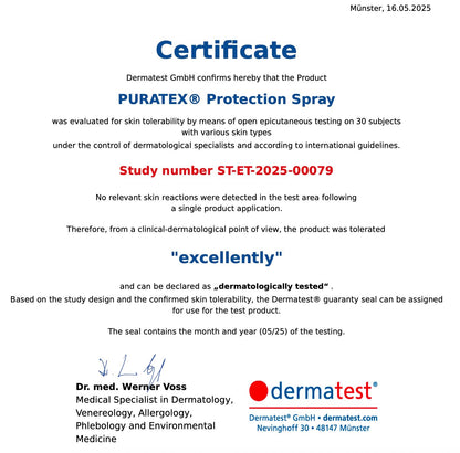 certificaat dermatologisch veilig gekeurd